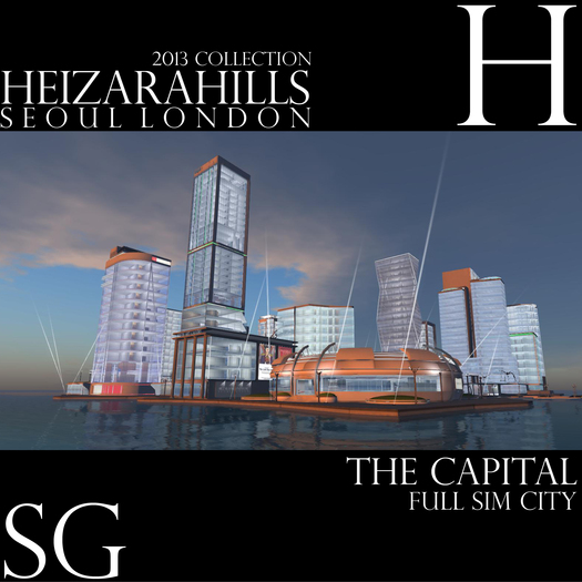 HEIZARAHILLS SG [The Capital] 5385prims BOXED