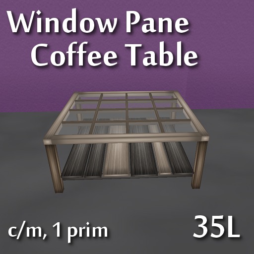 -{Mish-Mash}- Windowtop Table