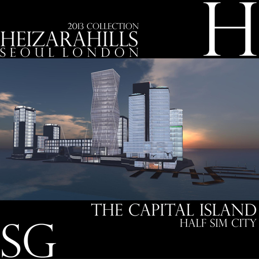HEIZARAHILLS SG [SG Capital] half sim 2195 prims BOXED 1.1