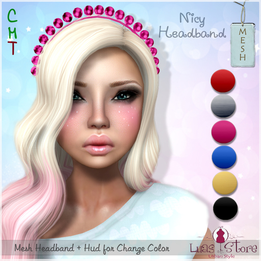 Luas Urban Style - Nicy Headband with Hud for change color