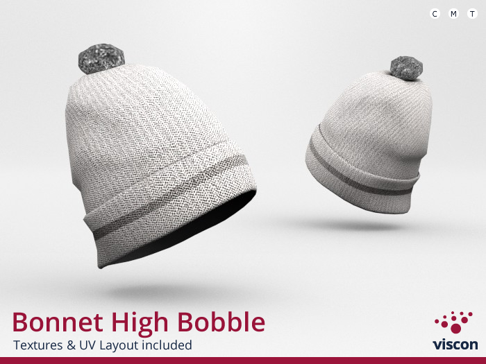*viscon* Mesh Bonnet High Bobble
