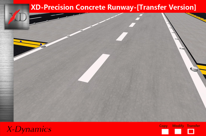 XD Concrete Runway-Transfer Version