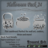 -TC- Halloween Pack 24 Mesh