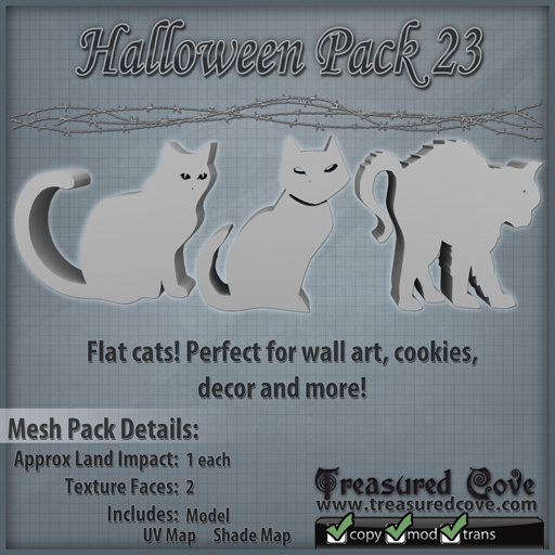 -TC- Halloween Pack 23 Mesh 50% Discount!!