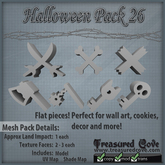 -TC- Halloween Pack 26 Mesh 50% Discount!!
