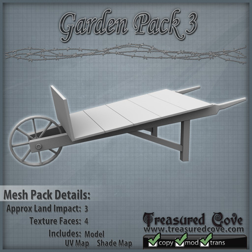 -TC- Garden Pack 3 Mesh 50% Discount!!
