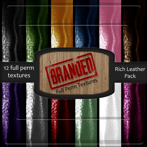 [Branded Textures] Rich Leather Pack - HIGH QUALITY-FULL PERM