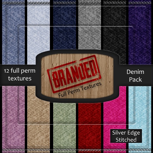 [Branded Textures] Stitched Denim Pack - HIGH QUALITY-FULL PERM