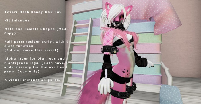 Twiori-Mesh Ready DSD Fox