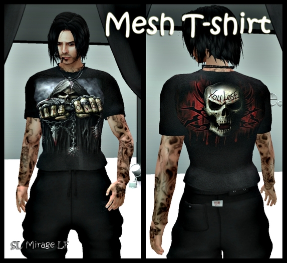 GAME OVER - Men Mesh T-Shirt