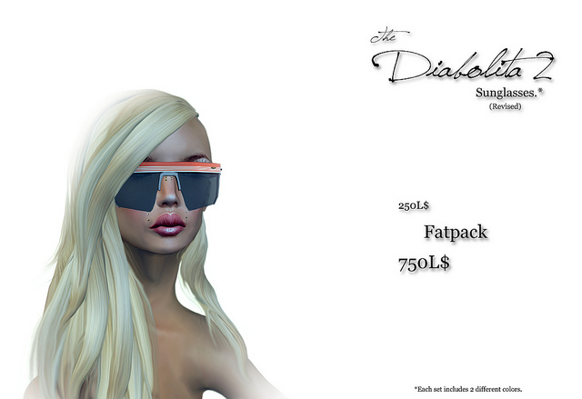 [[SHADE THRONE]] THE DIABOLITA 2 SUNGLASSES fatpack