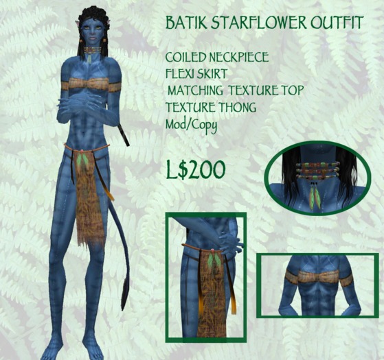 Batik Starflower Outfit