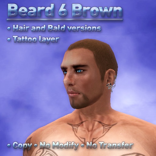 Roby'style Beard1 Brown