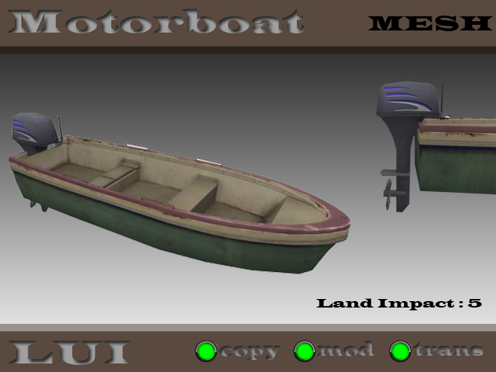 Motorboat [Mesh]