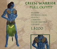 Green Warrior-Full Outfit