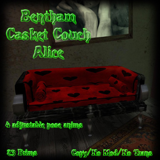 Bentham Casket Couch Alice (boxed)