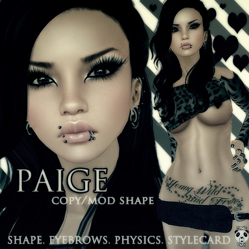 .:Panda Punx:. Body Shop Paige Shape  (Boxed)