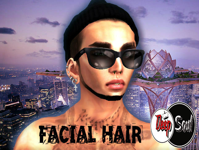 D.S Facial Hair - thin beard