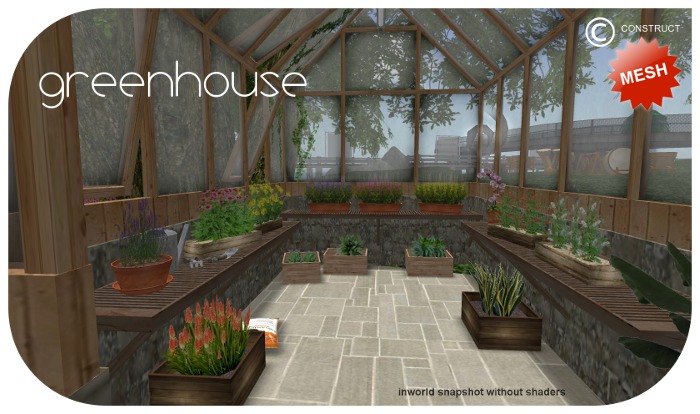 Construct - Mesh Greenhouse - 16 li