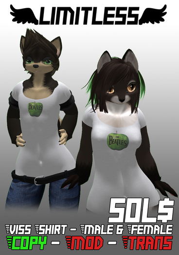 Limitless - Viss - The Beatles Apple Shirt