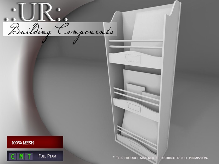 .:UR:. Nessadee Nursery Set - Book Rack