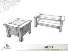 Fullperm mesh, table de chevet et table d'appoint