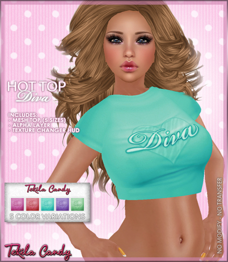 *TC* MESH HotTop - Diva Tops