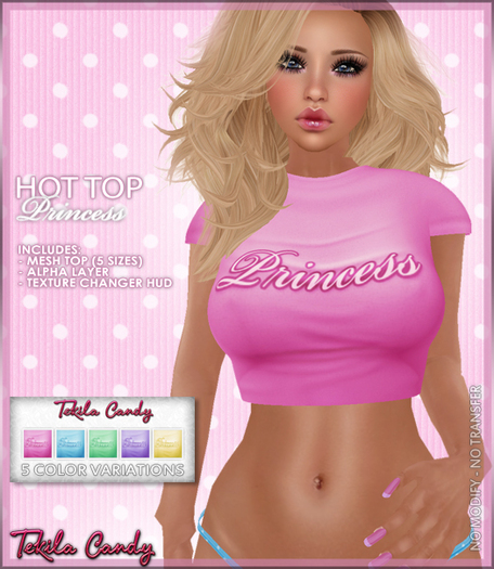 *TC* MESH HotTop - Princess Top