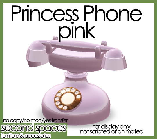 Princess Phone - pink (boxed)