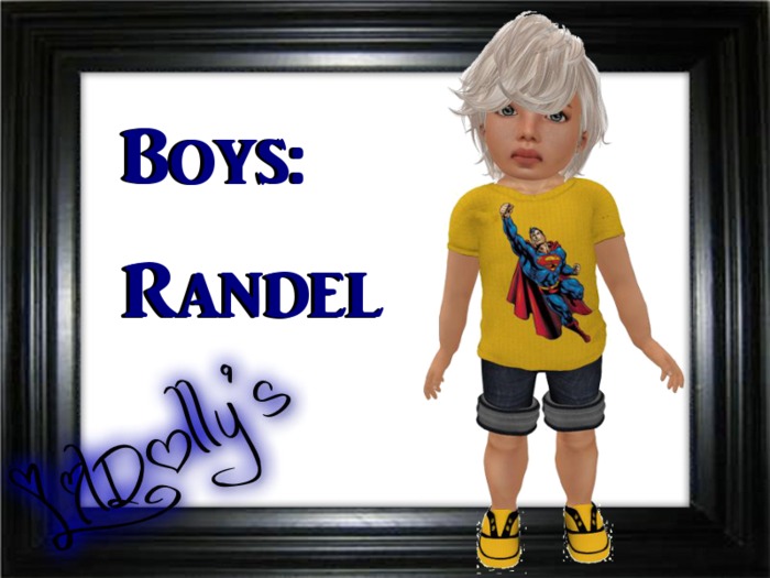*LilDolly's* TD Boy Randel Short Set
