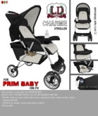 *LD* - Stroller Charme Black/White [PRIMBABY]