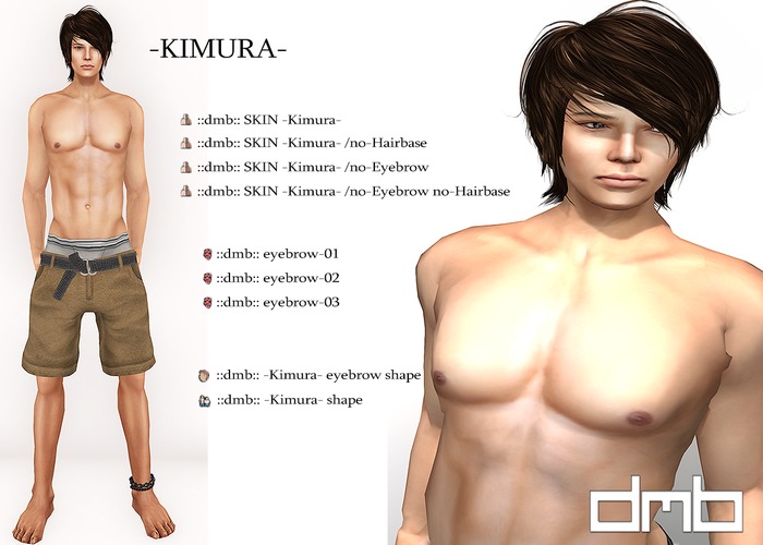 ::dmb:: SKIN -Kimura- (Caramel) 
