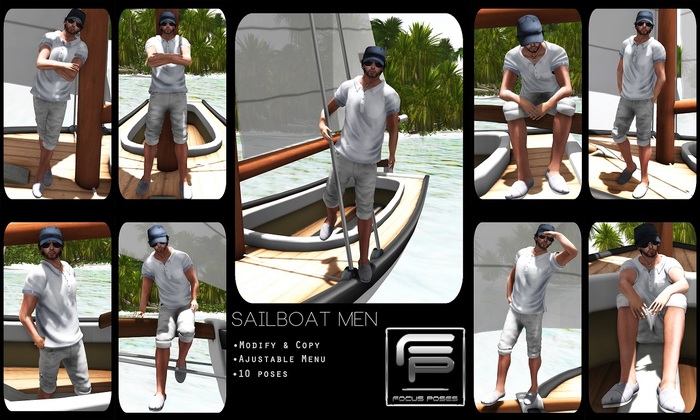 :: Focus Poses Sailboat Men ::