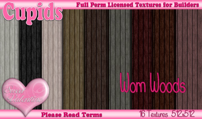 *Cupids Textures * 16 WORN WOOD PLANKS SEAMLESS