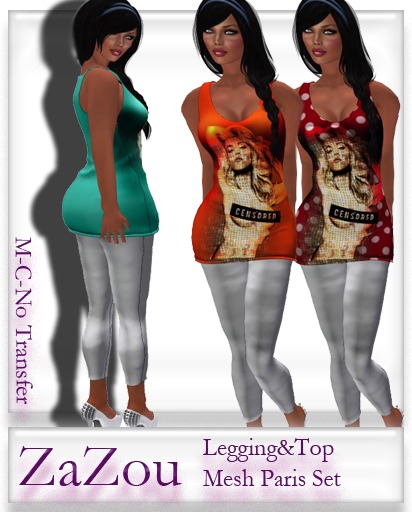 ZaZou Mesh Paris Set 1