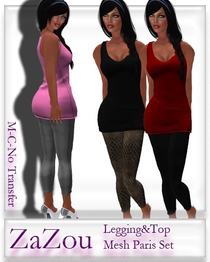 ZaZou Mesh Paris Set 2