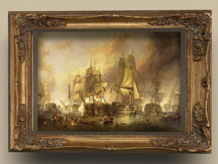Sea Battle in the English Channel