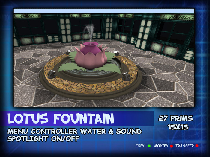 *TD* Lotus Fountain WEAR & UNPACK