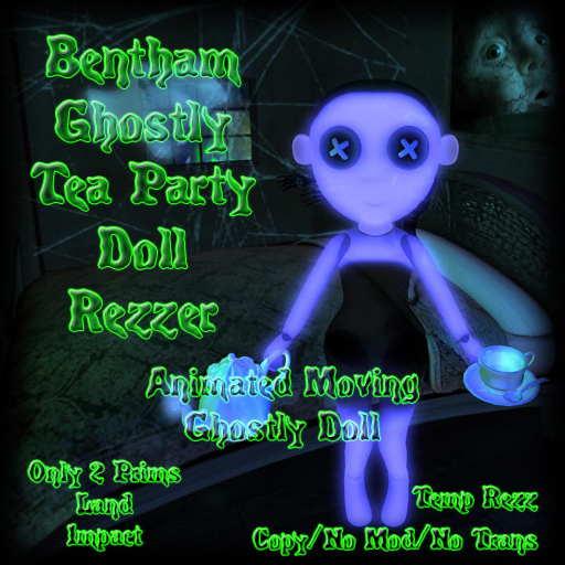 Bentham Ghostly Tea Party Doll Rezzer (Boxed)
