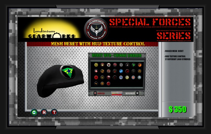 :::Londinium Gearworks::: BDU Beret CRATE