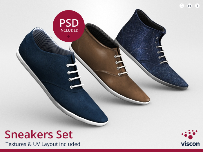 *viscon* Mesh Sneakers Set