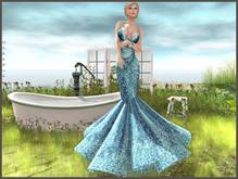 SAS - L'Amour Aqua Gown (Mesh)