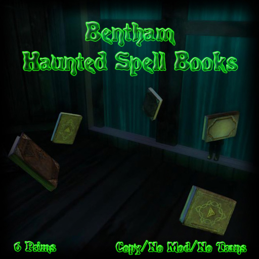 Bentham Haunted Spell Books (boxed)