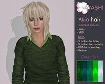 [^.^Ayashi^.^] Akio-green set
