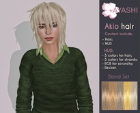 [^.^Ayashi^.^] Akio-blond set