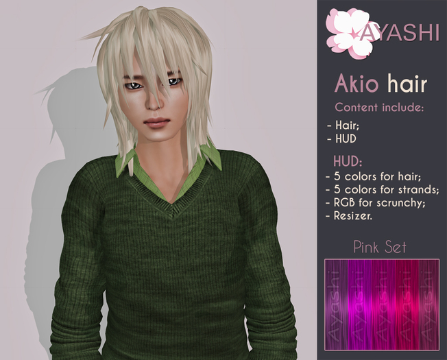 [^.^Ayashi^.^] Akio-pink set