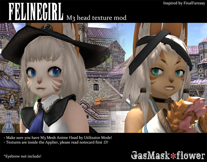 [GMSf] M3 - FelineGirl - pale - ver.1