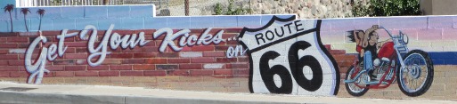 Route 66 Kicks Mural