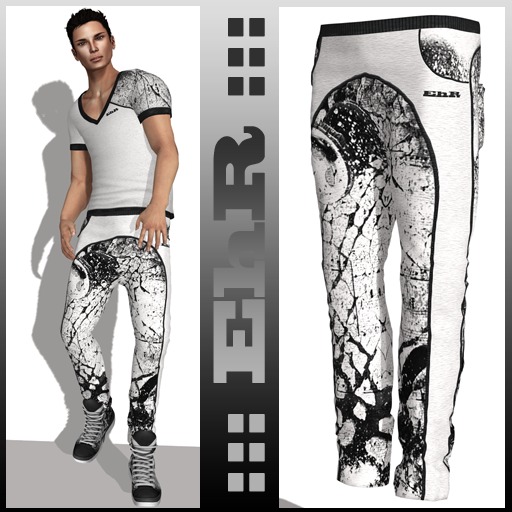 ::: EhR ::: _ SP pants (white)