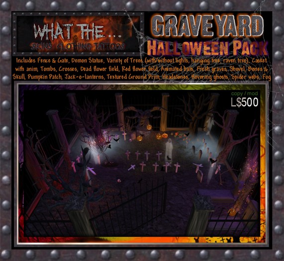 ~wth~ Graveyard Halloween Pack (BOXED)